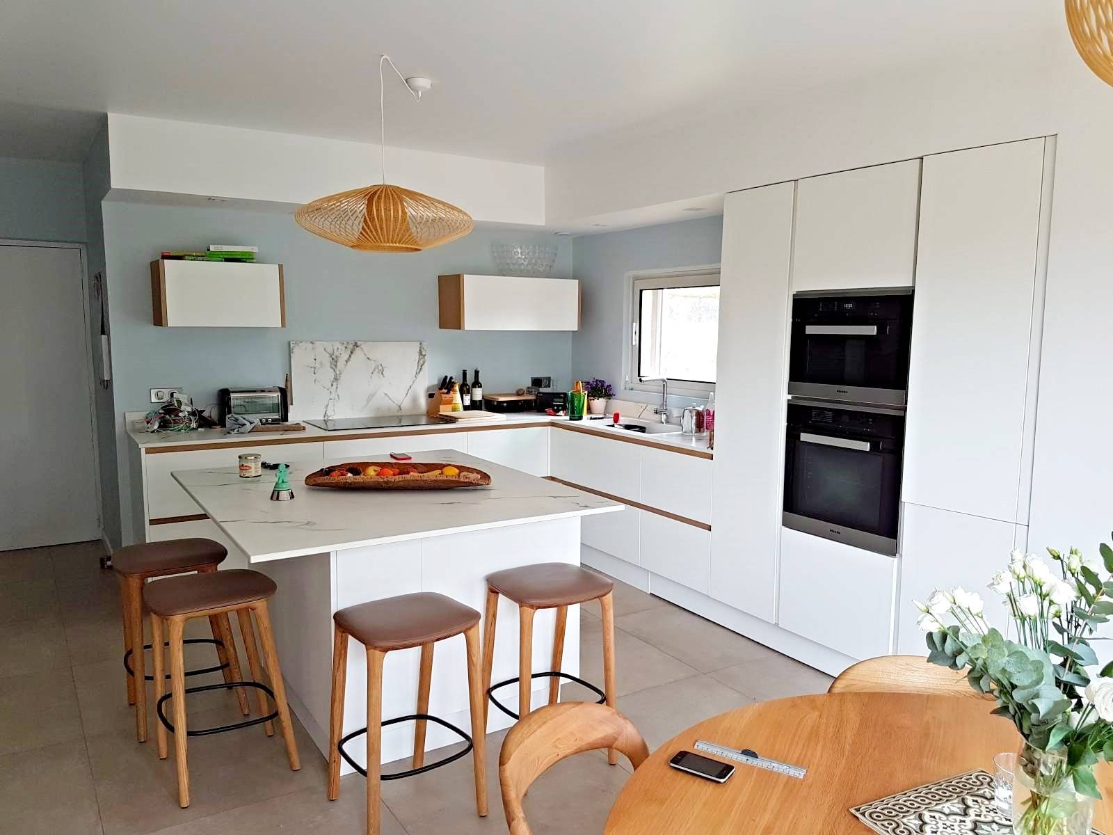 ilot central sur mesure dekton aix en provence