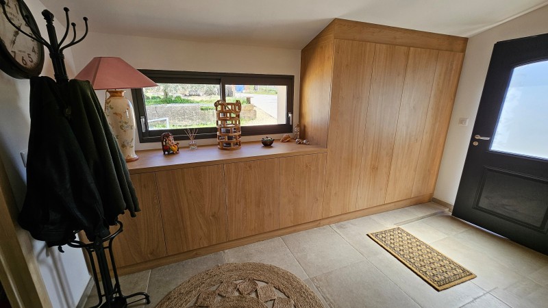 aménagement entrée sur mesure