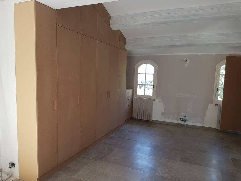 réalisation d'un dressing soupente marseille