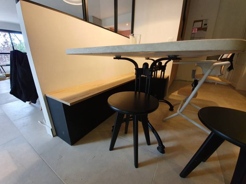 banc cuisine sur mesure fuveau