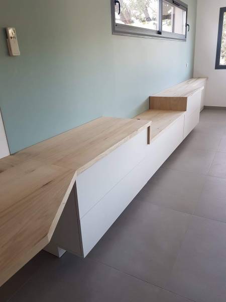 fabrication bibliothèque sur mesure fuveau