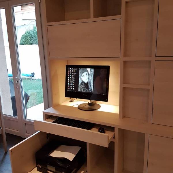 bureau sur mesure avec imprimante aix en provence