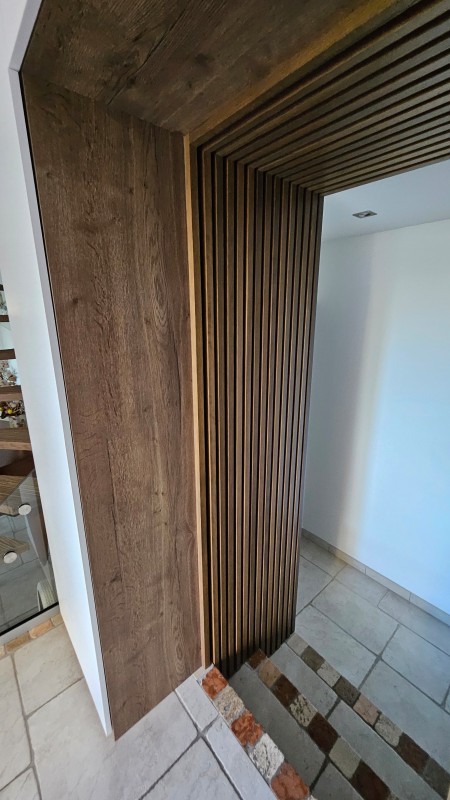 Réalisation d'un meuble d'entrée original à Ventabren