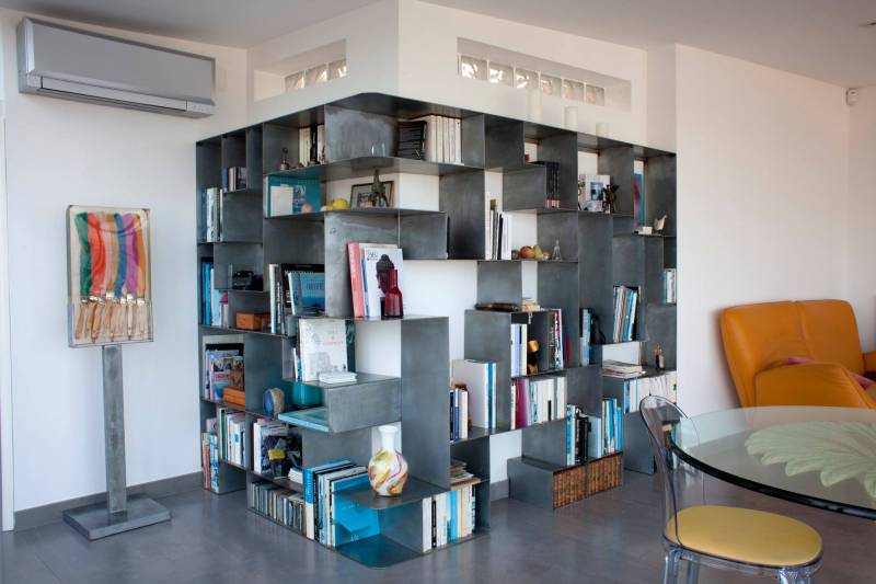 bibliothèque métal design aix en provence