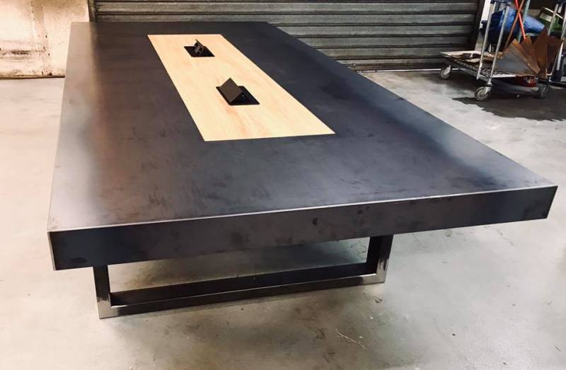 table fer bois aix en provence